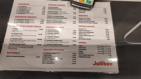 Jollibee (Liverpool) Menu .